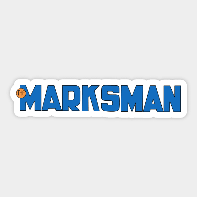 Marksman Sticker by CoverTales